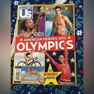 Home office, collectors edition us magazine, American heroes 2016 Olympics